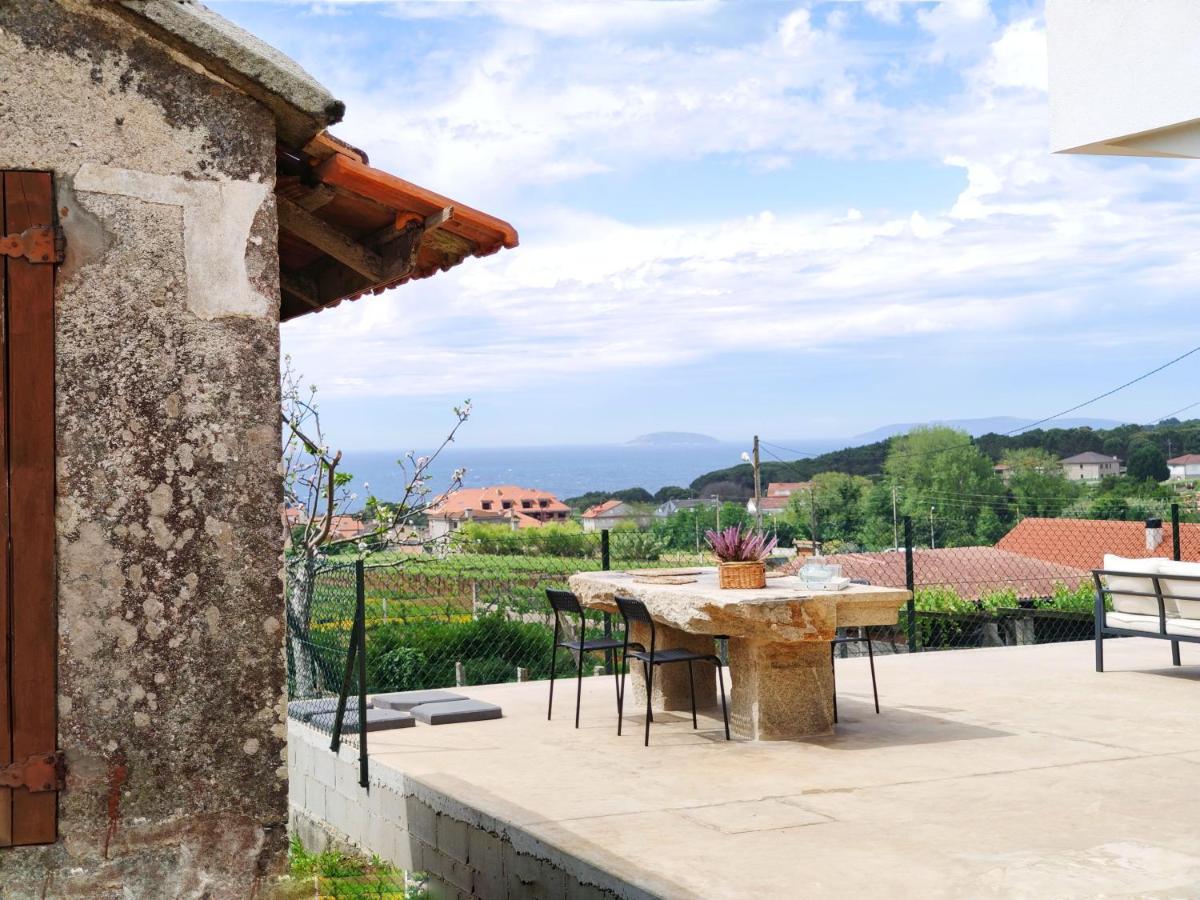 Villa Desconectaengalicia Casa A De Lola Sanxenxo Esterno foto
