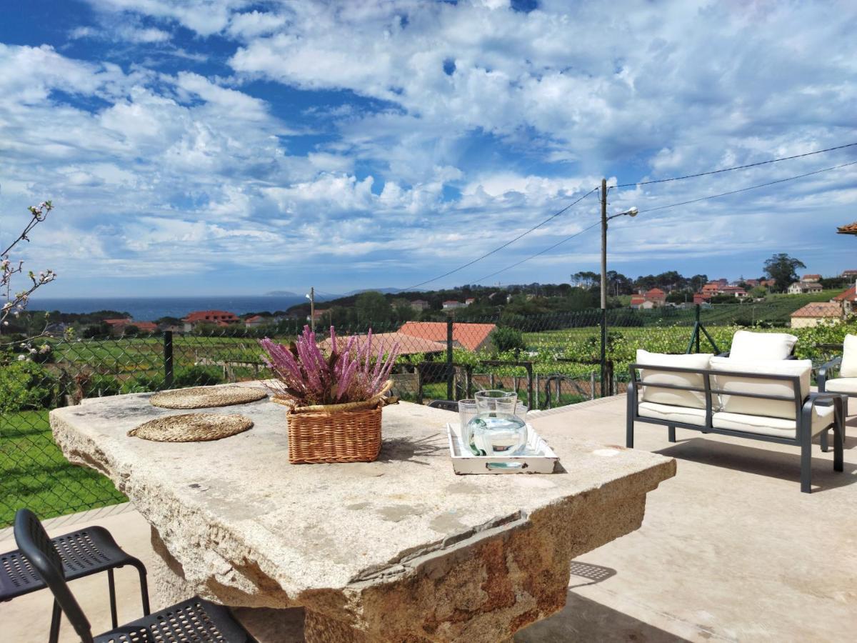 Villa Desconectaengalicia Casa A De Lola Sanxenxo Esterno foto